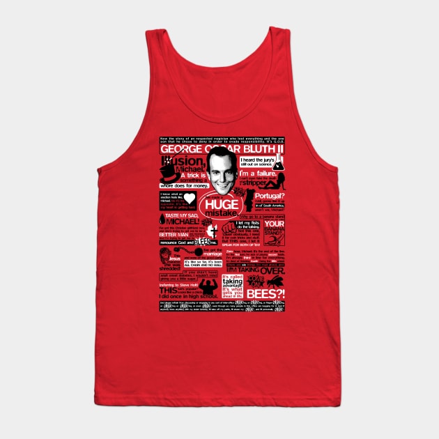 The Wise Words of GOB Tank Top by huckblade